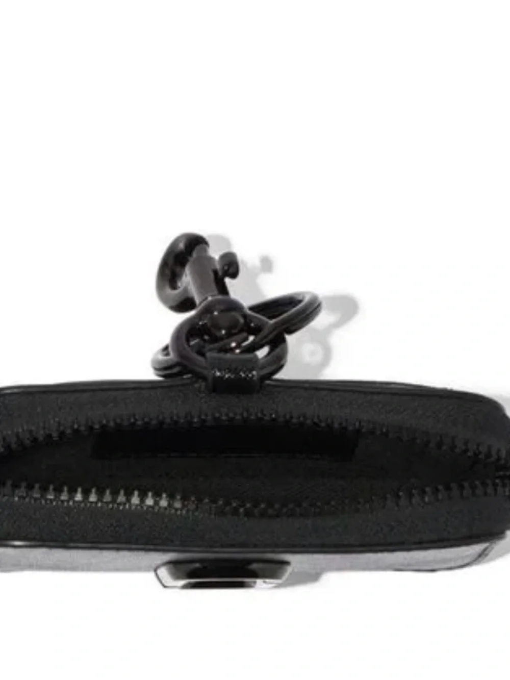 Marc Jacobs Black Micro Snapshot Charm includes dustbag